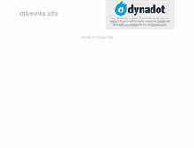 Tablet Screenshot of drivelinks.info